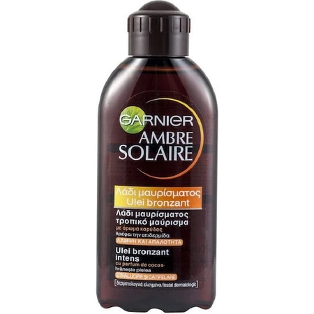 Garnier Ambre Solaire Tanning Intensive Oil Ulei Intensiv de Bronzare pentru Corp 200ml