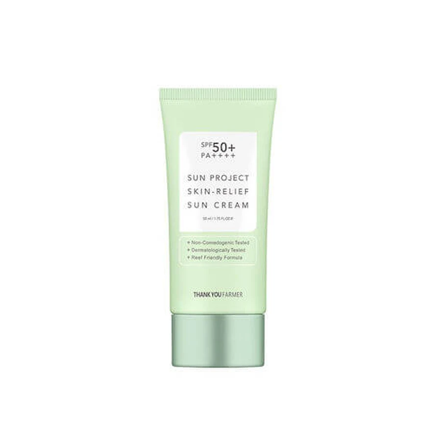 Thank You Farmer Sun Project Sun Project Skin Relief Sun Protection Face Cream SPF50 50ml