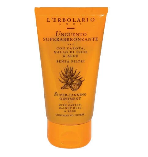 L' Erbolario Super-Bräunungs-Salbe Wasserfeste Körperbräunungs-Creme 75ml