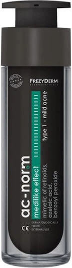 Frezyderm Ac-Norm Medilike Effect 1 Akne regulierende Gesichtscreme mit Vitamin C 50ml