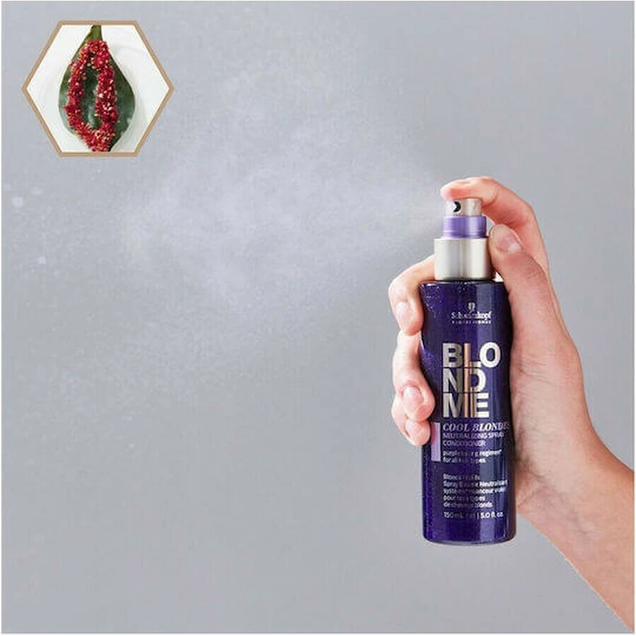 Schwarzkopf BlondMe Cool Blondes Balsam Leave In Menținerea Culorii pentru Vopsit Păr 150ml