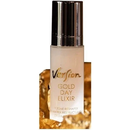 Version Gold Day Elixir Crème de jour anti-âge pour le visage à l'acide hyaluronique et au céramide 50ml