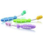 Set of 3 toothbrushes, 3 stages, Nuby