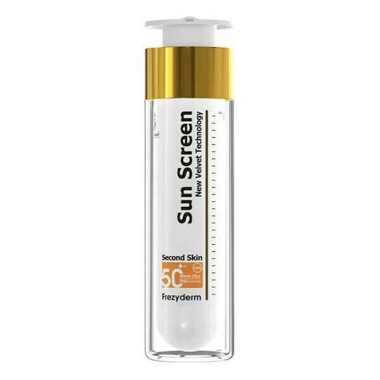 Frezyderm Sun Screen Velvet Sun Screen Wasserfeste Gesichtscreme SPF50+ 50ml