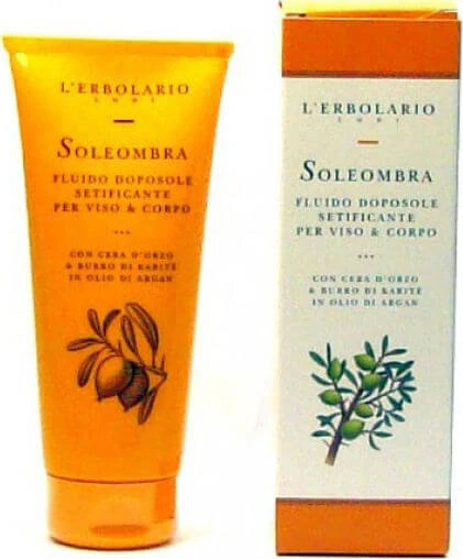 L' Erbolario Soleombra After Sun Gesichts- und Körpercreme mit Sheabutter 200ml