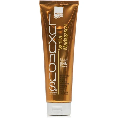 InterMed Luxurious Vanilie Madagascar Crema hidratant pentru corp cu Aromă Vanilie 280ml