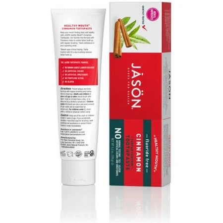 Jason Pastă de dinți Fără fluor pentru Placă bacteriană 119gr