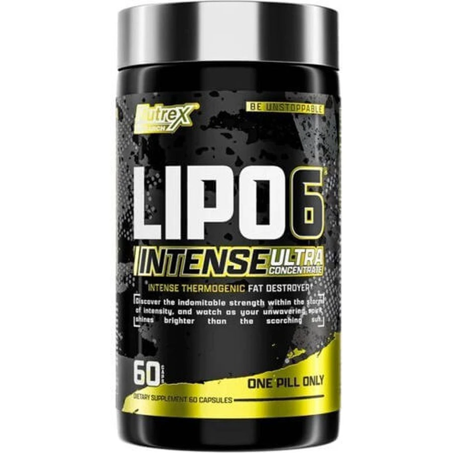 Nutrex Lipo 6 Black Intense Ultra Concentrate 175mg cu Gust Unflavoured 60 capace