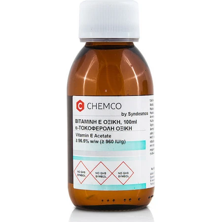 Chemco Vitamin E Acetat Vitamin E A-Tocopherol A-Tocopherol Acetat 100ml