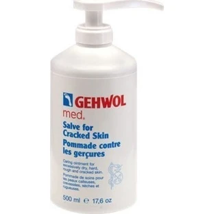 Gehwol Med Salve per pelle screpolata Crema idratante per talloni screpolati 500ml