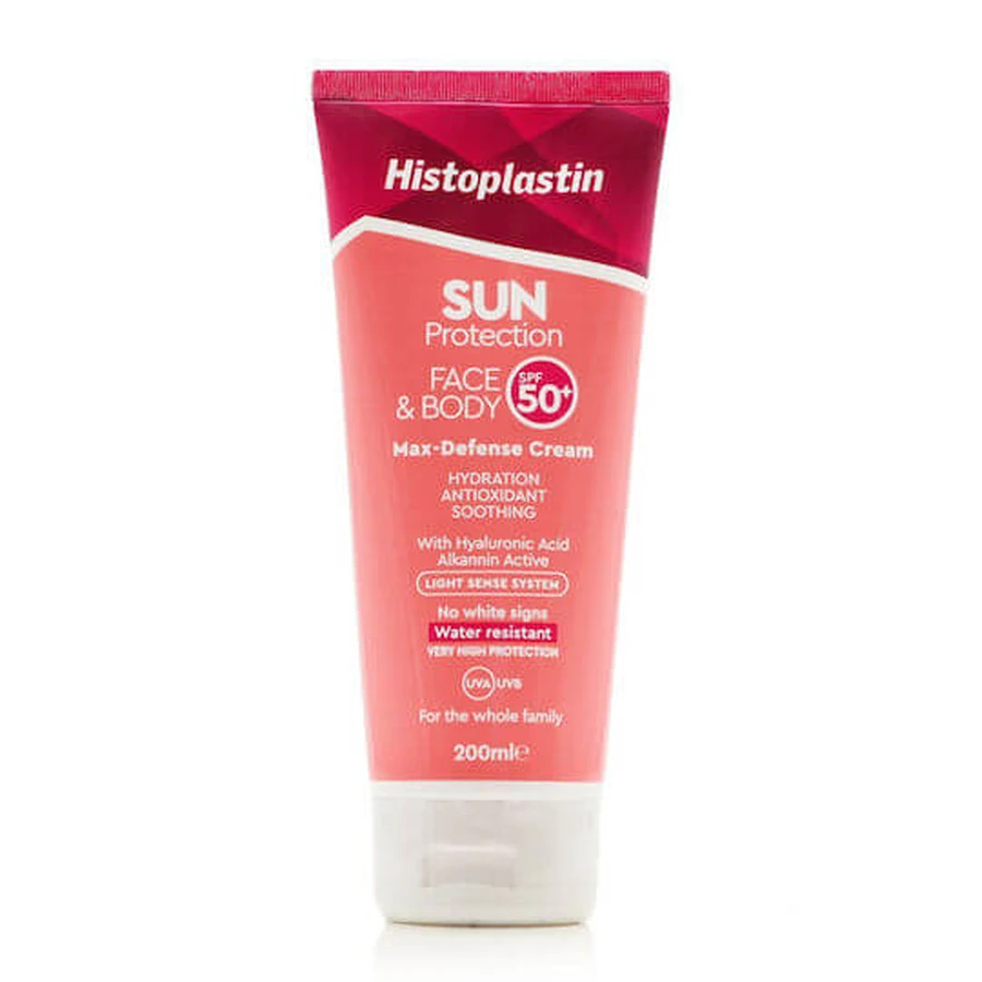 Heremco Histoplastin Cremă Solară Pentru Față și Corp SPF50 200ml