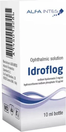 Alfa Intes Hyaluronsäure Augentropfen für trockene Augen 10ml
