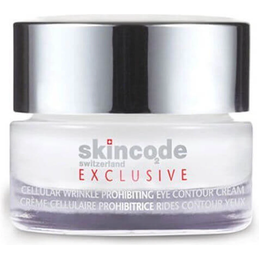 Skincode Exclusive Anti-Aging and Toning Eye Cream SPF50 with Hyaluronic Acid 15ml