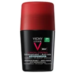 Homme Clinical Control 96h deodorante roll-On, per uomo, 2x50 ml, Vichy