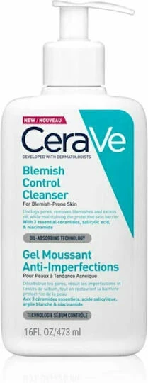 CeraVe Blemish Control Face Gel für akneanfällige Haut 473ml