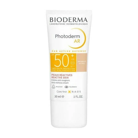 Bioderma Photoderm AR Crema solare viso impermeabile SPF50+ con pigmento naturale 30ml