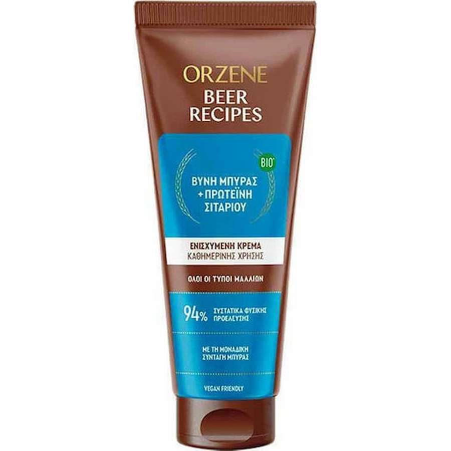 Orzene Biermalz + Weizenprotein Feuchtigkeitsspendende Spülung für alle Haartypen 250ml