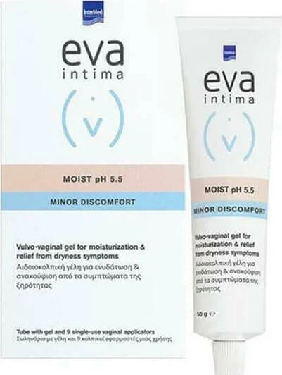 InterMed Eva Intima Intima feucht pH 5,5 feuchtigkeitsspendende Gel 50gr 9pcs