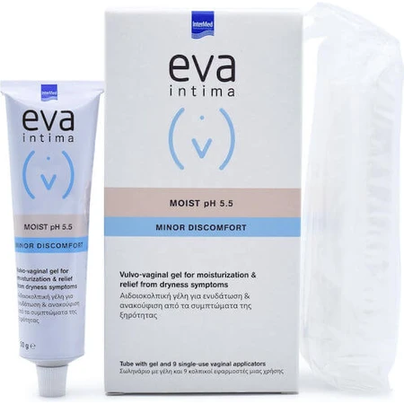 InterMed Eva Intima Moist pH 5.5 Gel Hidratare 50gr 9buc
