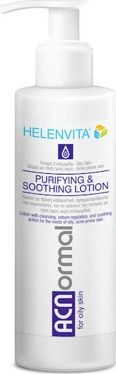 Helenvita ACnormal Reinigende & beruhigende Gesichtslotion für zu Akne neigende Haut 200ml