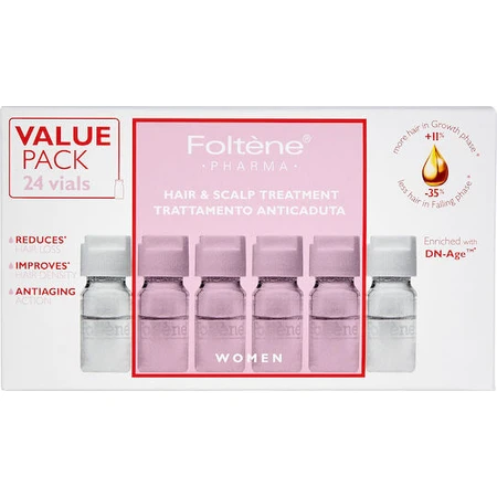 Foltene Hair & Scalp Treatment Hair ampoule pour la perte de cheveux pour les femmes 24x6ml
