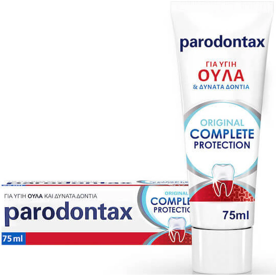 Parodontax Original Complete Protection Pastă de dinți pentru Gingivită și Placă bacteriană 75ml