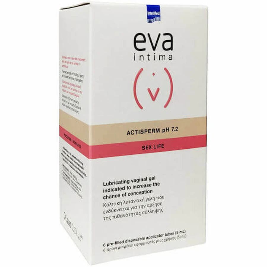 InterMed Eva Actisperm Sex Life pH 7.2 Gel 30ml 6buc