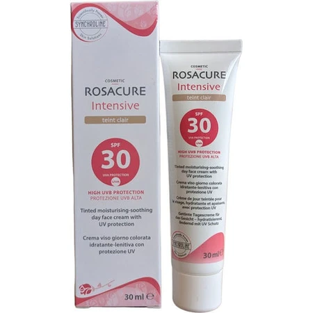 Synchroline Rosacure Intensive Clair Cremă de Față de Zi Colorată cu SPF30 Împotriva Roșeței 30ml