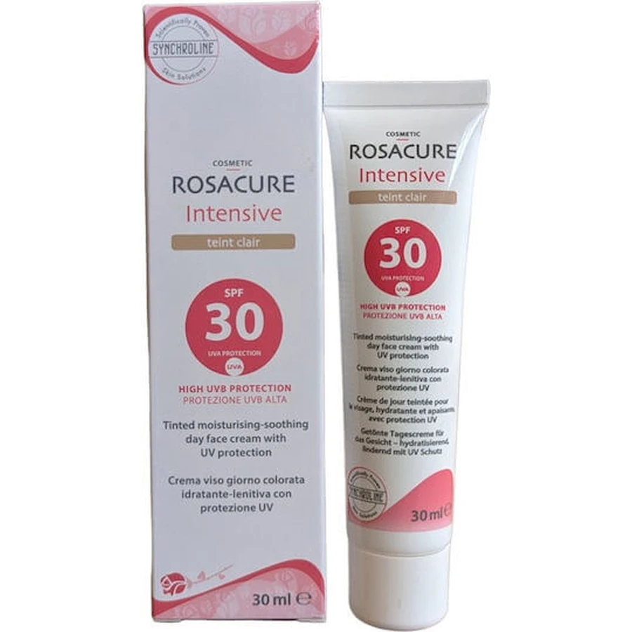 Synchroline Rosacure Intensive Clair Cremă de Față de Zi Colorată cu SPF30 Împotriva Roșeței 30ml