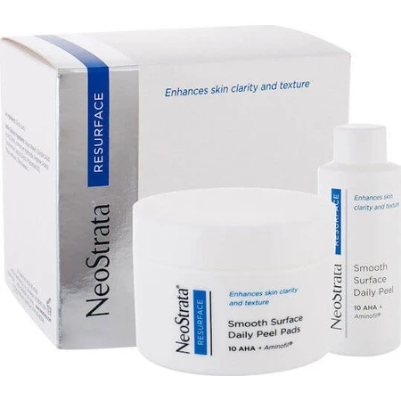 Neostrata Resurface Smooth Surface Daily Peel 10 Aha, 36 Gesichtspeeling-Pad in 36 Scheiben 60ml