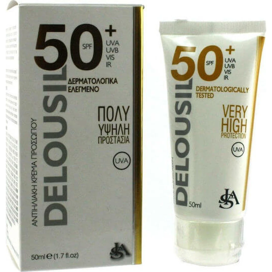 Delousil Cremă de Față cu Protecție Solară SPF50 50ml