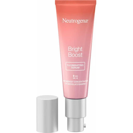 Neutrogena Bright Boost Iluminator Serum Hidratant și Anti-îmbătrânire pentru Față pentru Strălucire și Revitalizare 30ml