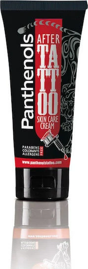 Panthenols After Tattoo Skin Care Healing & Tattoo Cream 100ml