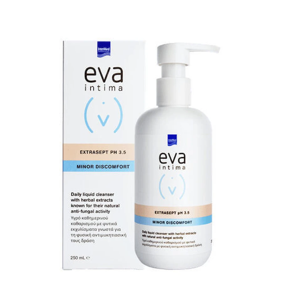 Eva Intima Intima Extrasept Leichte Beschwerden pH 3,5 Flüssigkeit 250ml InterMed 