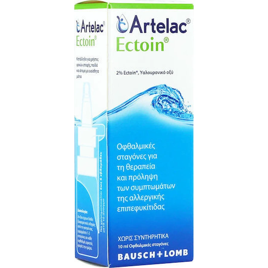 Bausch & Lomb Artelac Ectoin Ácido Hialurónico Colirio 10ml