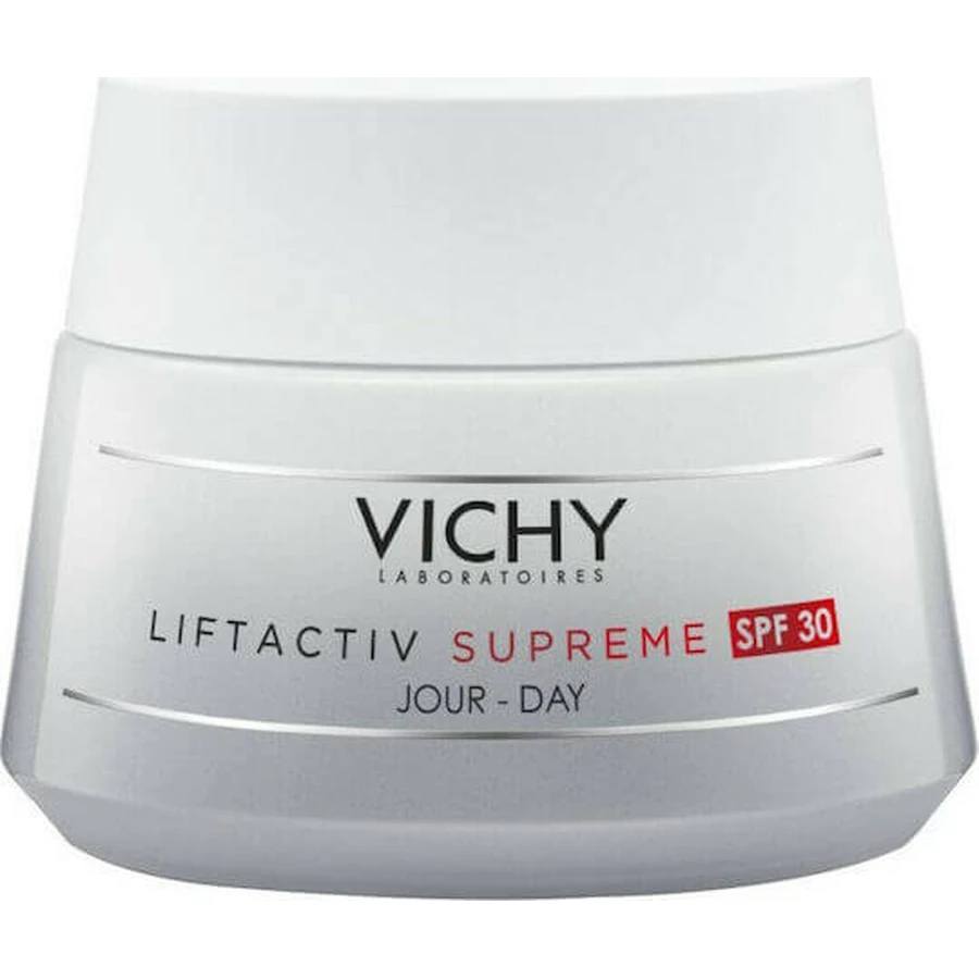 Vichy Liftactiv Supreme Feuchtigkeitsspendende, Anti-Ageing und straffende Tagescreme mit SPF30 mit Hyaluronsäure 50ml