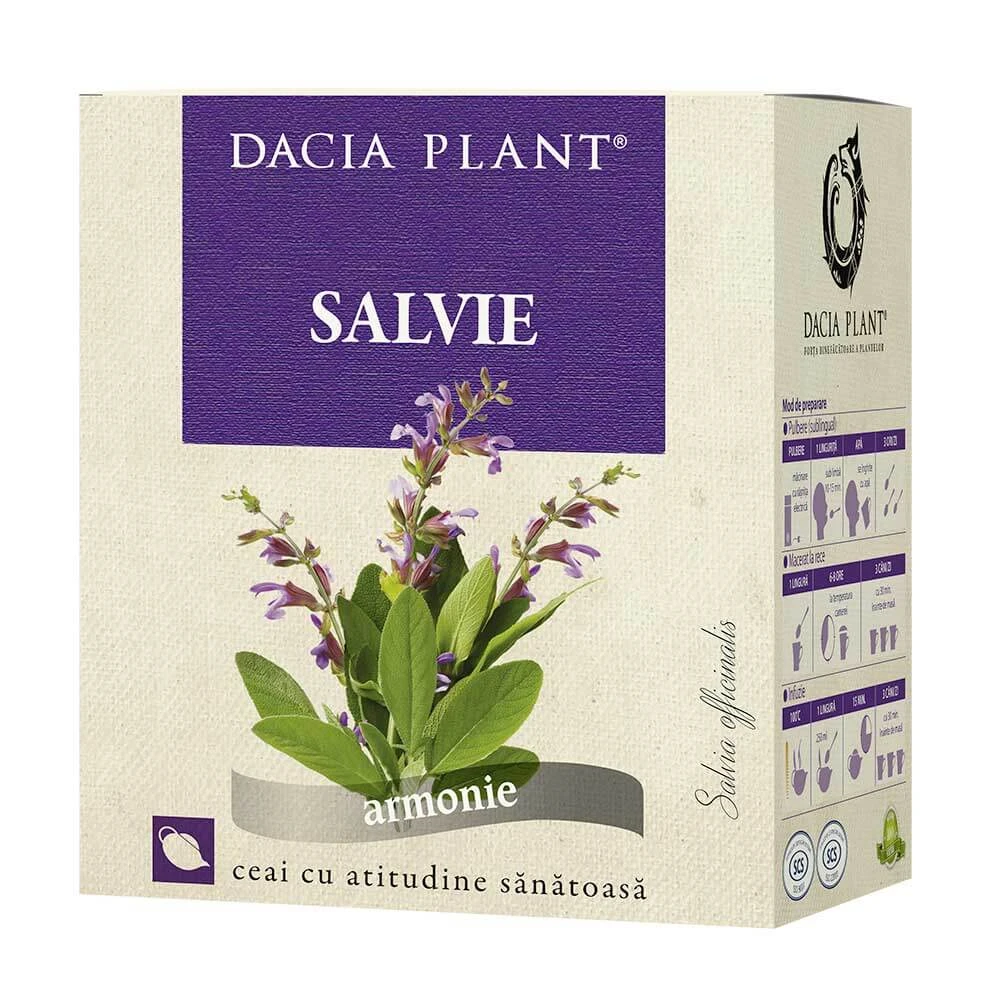 Salbei Tee, 50 g, Dacia Plant