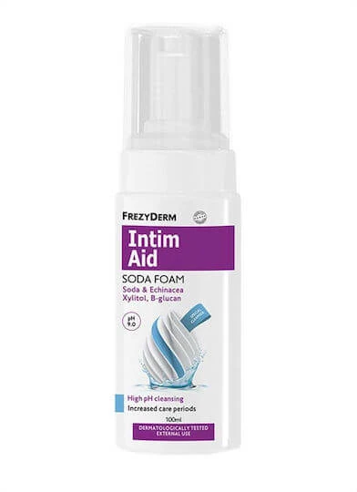 Frezyderm Intim Aid Natriumbicarbonat-Reinigungsschaum Ph9.0 für den Intimbereich während intensiver Pflegeperioden 100ml