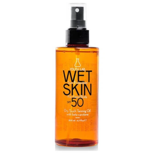 Jugendlabor. Wet Skin Waterproof Sun Protection Oil für Gesicht und Körper SPF50 100ml Spray 100ml