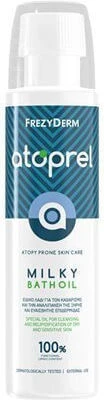 Frezyderm Atoprel milchiges Badeöl Körperreinigungsöl geeignet für atopische Haut für Erwachsene, Säuglinge und Kinder 250ml