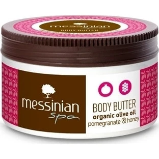 Messinian Spa Organic Olive Oil Rodii și miere Butter hidratant pentru corp cu Uree 250ml