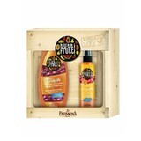 Set Tutti Frutti Gel de dus 425 ml si Spray hidratant de corp 200 ml, Papaya și Tamarillo, 09826N, Farmona