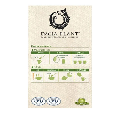 Ceai de slăbit, 50g, Dacia Plant