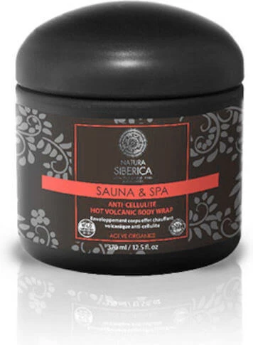 Natura Siberica Heiße Vulkanische Cellulite Creme Körper 370ml