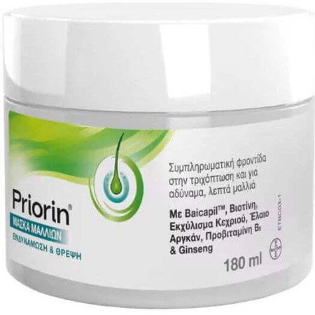Priorin Hair Mask Haarmaske Zusatzpflege für schwaches und dünner werdendes Haar gegen Haarausfall 180ml