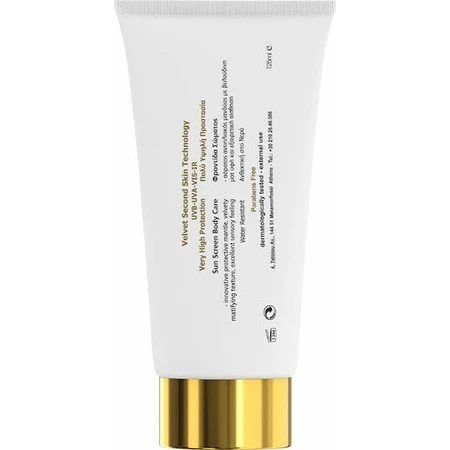 Frezyderm Zonnebrandcrème Fluweel Water Bestendig Lichaamscrème SPF50 125ml