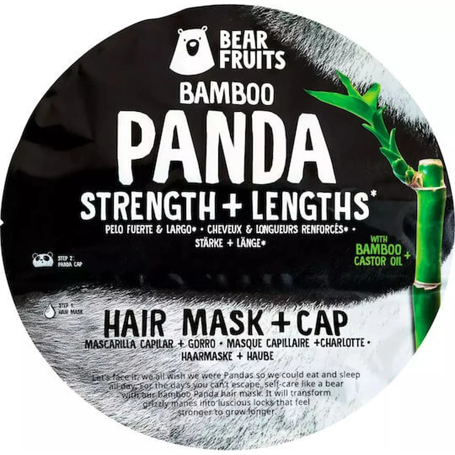 Bear Fruits Panda Strength & Lengths Mască de Păr pentru Stralucire 20ml