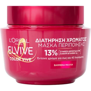 L'Oreal Paris Elvive Color Vive Mască de Păr pentru Păstrarea Culorii 300ml