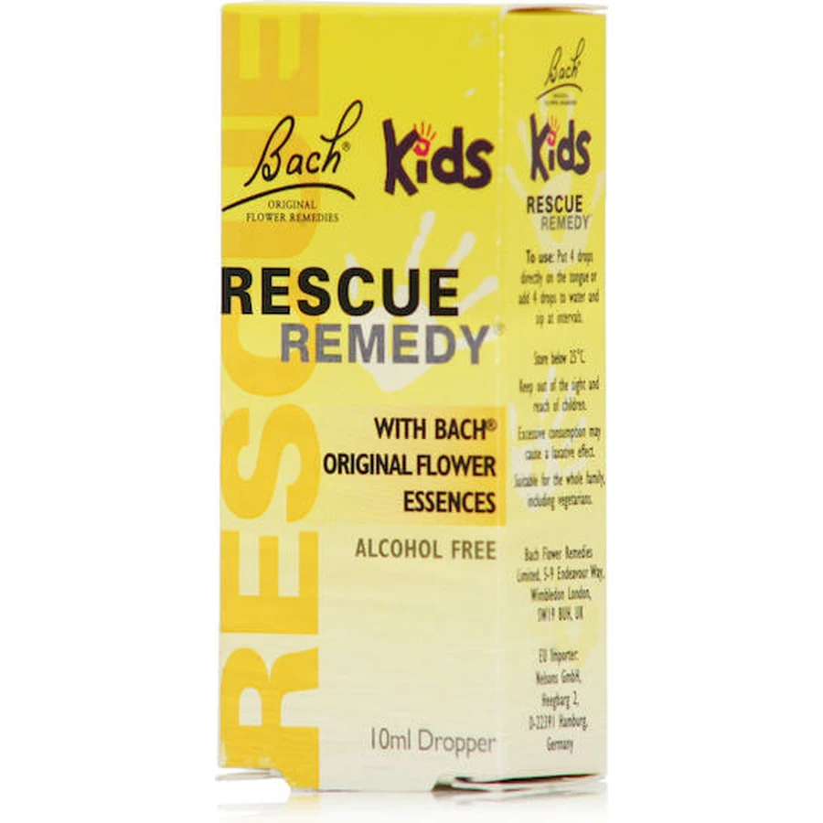 Bach Rescue Remedy Kids Esență Florală în Picături pentru Relaxare 10ml