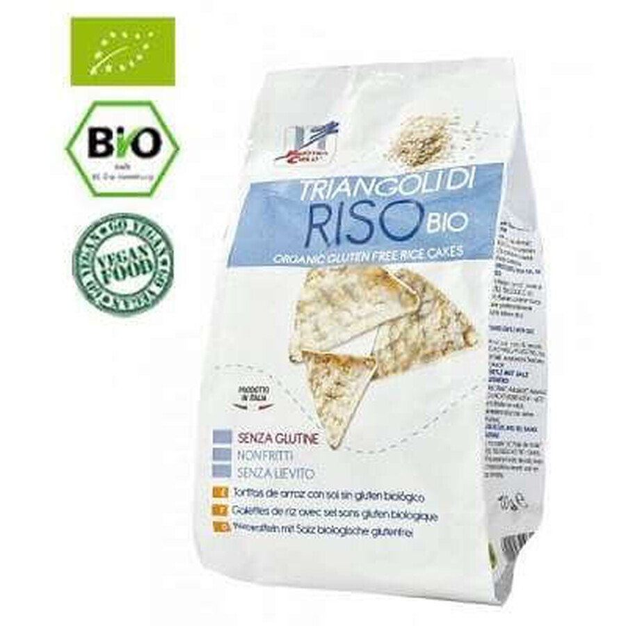 Dreieckiger Reissnack, glutenfrei, Ecodin, 100 g, La Finestra Sul Cielo